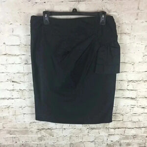 Women's Newport News Black Skirt Size 10